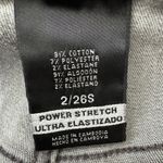 Mossimo High Rise Power Stretch Black Wash Raw Hem Jeggings Size 26 Photo 5