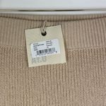 SER.O.YA Arola Skirt Rib Knit Cappuccino Beige Pull On Cotton Distressed XL NWT Tan Photo 10