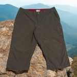 REI Khaki Utility Outdoor Camping Hiking Gorpcore Capris Women’s Size 10 Brown Photo 0
