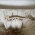 Soft Surroundings Soft Surroundings Fringe Skirt M White Cream Boho Prairie Demure Gauze Photo 3