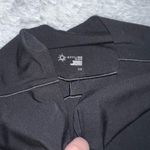 Aerie  Offline Black Biker Shorts Long Length size Large Photo 2