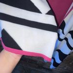 Misook Cardigan Duster and Sweater Tank Set NEW Size XL Black White Geo Pink Photo 3