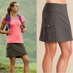 Athleta  Oasis Olive Green Cargo Skirt with Shorts Skort Size XXS Photo 2