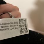 ZARA  Sweater Leggings Black Marled Small Photo 6