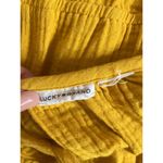 Lucky Brand Gauzy Tier Midi Dress Tie Strap NO SIZE ~Fits Large / L Measurements Photo 2