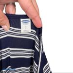 Old Navy Blue and White Striped Short Sleeved Dress Size Small Photo 2