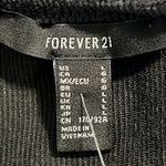 Forever 21  juniors size large black knit dress spaghetti straps zips closed nwt Photo 4