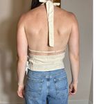 LA Hearts L.A. Hearts Cream Corset Top Size Medium NWT Photo 4