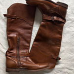 Frye  Brown Leather Knee-High Boots Photo 0