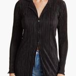 Renee C Plisse Camp Collar Button Down Shirt Size XL SKU#S2472 Photo 0