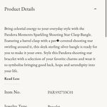 Pandora Shooting Star Bracelet Photo 2