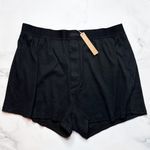 SKIMS NWT Cotton Rib Loose Boxers Photo 1