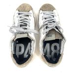 P448  John Sneakers Silver Leopard Womens EU Size 37 Photo 2