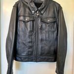 Harley Davidson - Leather Jacket with Removable Fleece Lining - BRAND NEW! Photo 1