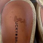 Lucky Brand New Vellenora Double Suede Straps Chunky Platform Wedge Sandal 7 Photo 10