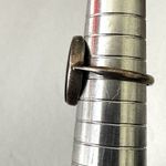 Vintage tigers eye sterling silver oval ring Brown Photo 8