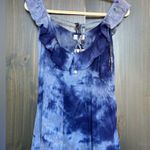 MZ Wallace NWT Myra Blue Tie-Dye Sleeveless Dress size M Photo 1