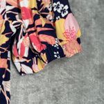 Julia Jordan Dress Floral Midi Career Casual Party Sundress Blue Pink Size 10 Photo 6