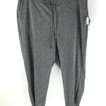 Ava & Viv  Pants Pull On Skinny Drawstring Stretch Pockets Speckled Gray Size 2X Photo 0