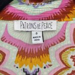 Patrons of Peace Kimono Cardigan Womens Small Multicolor Mandala Print Polyester Photo 5