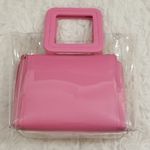 STAUD 💕💕 Mini Shirley Tote Bag ~ Clear Pink NWT Photo 13