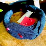 Kate Spade  New York Blue Denim Cherry Headband NWT Hair Accessory Photo 2