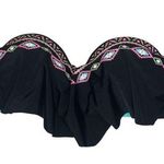 Black Strapless Bikini Top size XS NWT Photo 0