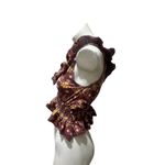 Kimchi Blue  Women's M Brown Floral Off Shoulder Crop Top Blouse Photo 7