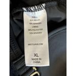 Tankini Swim Top Crochet Black Solid Size XL Molded Cups Lined Wide Adj Straps Photo 5