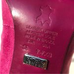 Vintage Buffalo London Pink suede platform booties 7 Photo 7