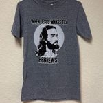 Surf Style When Jesus Makes Tea Hebrews Graphic T-Shirt Size Photo 1