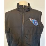 Port Authority  Black Puffer Vest Tennessee Titans Size Large Photo 3