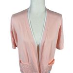 Isaac Mizrahi  Elbow Sleeves Layered Cardigan with Pockets Size Large Photo 3