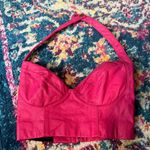 wilson's leather  Pink halter top xs Photo 2