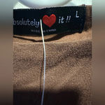 Absolutely  It! Bodycon brown maxi dress NWT Photo 3