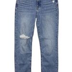 Madewell  Women's Mid-Rise Perfect Vintage Jean Ainsdale Wash Knee-Rip Size 26 Photo 3