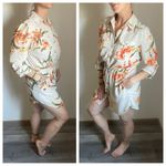Chico's Chico’s Tunic Top Button Down Tropical Floral Mini Dress 1 Photo 1
