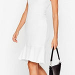 Nasty Gal NWT  Ribbed Mini in White Size 2 Photo 0