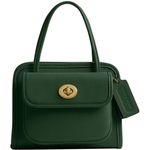 Coach  Originals 1968 Mini Safari Glovetanned Tote Bag B4 HUNTER GREEN Photo 10