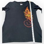 Harley Davidson  Women’s Long Sleeve Fire Rose Logo Graphic Tee Size Large Photo 6