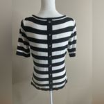 NWT NY&C short sleeve sweater medium Black Photo 5