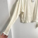 Free People NWT Intimately Womens Top Shirt Beige Good Feels Pullover Size XS Photo 5