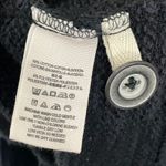 Free People  Black Knit Double Breasted‎ Sweater Blazer Jacket Size Medium Photo 4