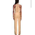 I am gia nwt  dominique pant tan pinstripe XXS Photo 1