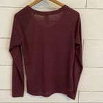 The North Face  Light Floral Print Long Sleeve Top. Size Medium. Photo 6