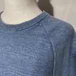 J.Crew Slim Fit Slub Knit Rugged Cotton Sweater C8445 Heather Blue Size Small Photo 6