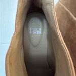 Eileen Fisher 7.5 Clapton Boots Brown Leather Wedge Bootie Back Zip $280 MSRP Photo 13