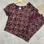 No Boundaries  Vtg Y2K Crushed Velvet Maxi Dress Red Whimsy Goth Fairy Juniors 15 Photo 2