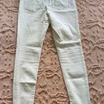 Old Navy White Mid-rise Rockstar Super Skinny Jeans Size 6 Photo 1