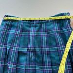 Pendleton Vintage Wool Pleated Plaid Skirt Photo 6